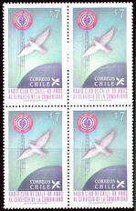 Bloque 4-CHILE - 1982 - 60� Aniversario Radio Club Chileno